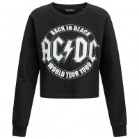 дамска,блуза,дамски,пуловери,acdc,tour,women,crop,sweatshirt