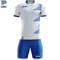 всички,футболни,облекла,zeus,mundial,teamwear,set,jersey,with,shorts,white,royal,blue