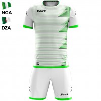 всички,футболни,облекла,zeus,mundial,teamwear,set,jersey,with,shorts,white,green