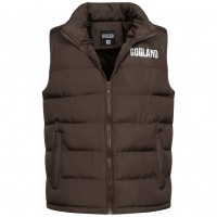 потник,мъжки,жилетки,gogland,®,tjörn,unisex,quilted,vest,brown
