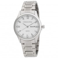 lobstein,&,söhne®,leopold,clock,silver,white