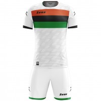 всички,футболни,облекла,zeus,icon,teamwear,set,jersey,with,shorts,white,black,green