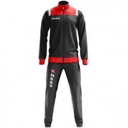 zeus,tuta,relax,vesuvio,men,tracksuit,red,gray