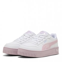 Детски маратонки Puma Carina Street Ps Low-Top Trainers Girls - White/Rose детски,маратонки,разпродажба,puma,детски,маратонки,puma,carina,street,ps,low,top,trainers,girls,white,rose
