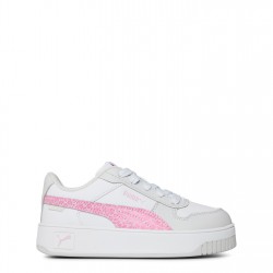 Детски маратонки Puma Carina Street Ps Low-Top Trainers Girls - White/Pink детски,маратонки,разпродажба,puma,детски,маратонки,puma,carina,street,ps,low,top,trainers,girls,white,pink