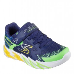 детски,маратонки,детски,маратонки,skechers,flex,glow,child,boys,trainers,navy,green