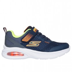 детски,маратонки,детски,маратонки,skechers,lightweight,gore,&amp;,strap,sneaker,w,runners,boys,navy,orange