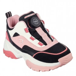 Skechers Skechers Kozmiks1 0 Ch99 - Blk/Wht/Pink маратонки,за,училище,ученически,обувки,кецове,за,училище,туристически,обувки,детски,туристически,обувки,разпродажба,skechers,детски,маратонки,детски,високи