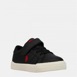 Маратонки Polo Ralph Lauren Kids Sutton Low-Top Trainers - Black/Red маратонки,polo,ralph,lauren,kids,sutton,low,top,trainers,black,red