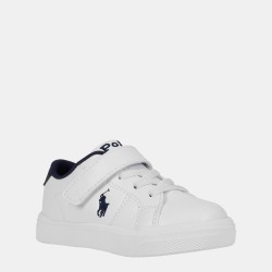 Маратонки Polo Ralph Lauren Boys Sutton Low-Top Trainers - White/Navy маратонки,polo,ralph,lauren,boys,sutton,low,top,trainers,white,navy