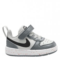 Nike Court Borough Low 2 Baby/Toddler Shoe - Wht/Blk/Grey детски,маратонки,nike,court,borough,low,2,baby,toddler,shoe,wht,blk,grey