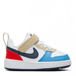 nike,court,borough,low,2,baby,toddler,shoe,white,blk,red