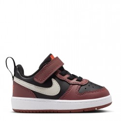 Nike Court Borough Low 2 Baby/Toddler Shoe - Black/Red маратонки,за,училище,ученически,обувки,кецове,за,училище,разпродажба,nike,детски,маратонки,nike,court,borough,low,2,baby,toddler,shoe,black,red