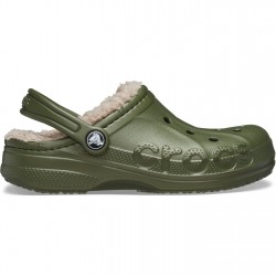 детски,чехли,чехли,crocs,baya,lined,clogs,childrens,army,green