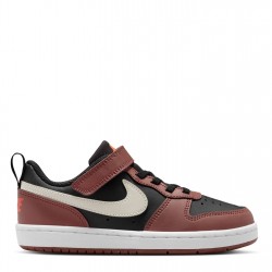 Nike Court Borough Low Recraft - Black/Red маратонки,за,училище,ученически,обувки,кецове,за,училище,разпродажба,nike,детски,маратонки,nike,court,borough,low,recraft,black,red