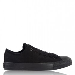 Юношески платнени обувки SoulCal Low Canvas Shoes Junior - Black/Black юношески,платнени,обувки,детски,летни,маратонки,и,платнени,обувки,маратонки,за,училище,гуменки,и,платненки,за,училище,обувки,за,физическо,разпродажба,soulc