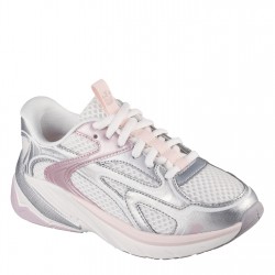 Маратонки Skechers Kids' Slip On Trainers - Off White/Pink маратонки,разпродажба,skechers,детски,маратонки,skechers,kids',slip,on,trainers,off,white,pink