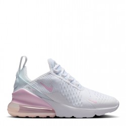 Детски обувки Nike Air Max 270 Big Kids' Shoes - White/Pink Foam детски,обувки,детски,маратонки,nike,air,max,270,big,kids',shoes,white,pink,foam