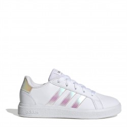 детски,маратонки,детски,маратонки,adidas,girls,grand,court,trainers,white,irides
