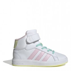 детски,маратонки,детски,маратонки,adidas,girls,grand,court,trainers,white,pink