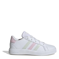 маратонки,детски,маратонки,adidas,girls,grand,court,trainers,white,jade,pink