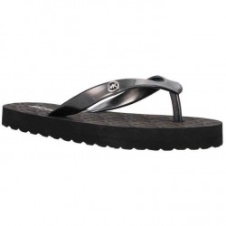 джапанки,michael,michael,kors,kids,flip,flops,black,mono