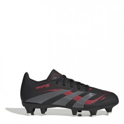 юношески,футболни,бутонки,adidas,predator,league,juniors,soft,ground,football,boots,black,grey