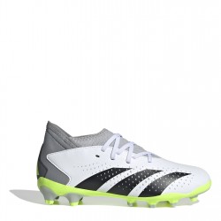 Детски футболни бутонки Adidas Predator Accuracy.3 Childrens Firm Ground Football Boots - Wht/Blk/Lemon детски,футболни,бутонки,разпродажба,adidas,детски,футболни,обувки,детски,футболни,обувки,футболни,обувки,adidas,футболни,обувки,adidas,messi,футболни,обувк