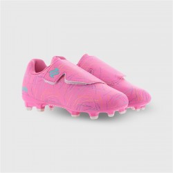 Обувки ONeills ONeills Sanctum Velcro Firm Ground Boots - Pink Multi обувки,детски,футболни,обувки,детски,футболни,обувки,футболни,обувки,adidas,messi,футболни,обувки,за,твърд,терен,oneills,oneills,sanctum,velcro,firm,ground