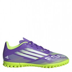 детски,футболни,стоножки,футболни,обувки,за,изкуствена,трева,adidas,f50,club,childrens,astro,turf,football,boots,purple,white