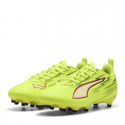 Детски футболни бутонки Puma Ultra Play Firm Ground Football Boots Childrens - Yellow/Black детски,футболни,бутонки,разпродажба,puma,детски,футболни,обувки,детски,футболни,обувки,футболни,обувки,adidas,messi,футболни,обувки,nike,magista,футболни,о