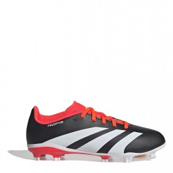 Юношески обувки Adidas Predator 24 League Junior Firm Ground Boots - Black/White/Red юношески,обувки,разпродажба,adidas,детски,футболни,обувки,детски,футболни,обувки,футболни,обувки,adidas,футболни,обувки,adidas,messi,футболни,обувки,за,твъ