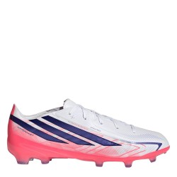 Юношески футболни бутонки adidas F50 HYPERFAST ELITE Firm Ground Football Boots Juniors - White/Coral юношески,футболни,бутонки,детски,футболни,обувки,всички,футболни,обувки,детски,футболни,обувки,футбол,adidas,f50,hyperfast,elite,firm,ground,football,boots