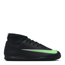 Футболни обувки Nike Kids Mercurial Club Indoor Football Boot - Black/Green футболни,обувки,детски,футболни,обувки,детски,маратонки,за,футбол,на,закрито,всички,футболни,обувки,детски,футболни,обувки,футбол,nike,kids,mercurial,club,