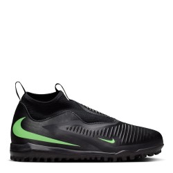 Юношески футболни стоножки Nike Phantom 6 High Academy Juniors Astro Turf Football Boots - Black/Green юношески,футболни,стоножки,детски,футболни,обувки,всички,футболни,обувки,детски,футболни,обувки,футбол,nike,phantom,6,high,academy,juniors,astro,turf,footb