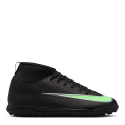 Футболни стоножки Nike Kids Mercurial Club Astro Turf Football Boot - Black/Green футболни,стоножки,детски,футболни,обувки,всички,футболни,обувки,детски,футболни,обувки,футбол,nike,kids,mercurial,club,astro,turf,football,boot,black,green