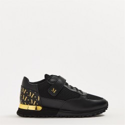 юношески,маратонки,маратонки,за,училище,mallet,popham,trainers,juniors,black,gold
