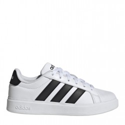 Юношески маратонки Adidas Streetalk Trainers Juniors - White/Black юношески,маратонки,разпродажба,adidas,детски,маратонки,adidas,streetalk,trainers,juniors,white,black