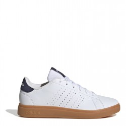 юношески,маратонки,детски,маратонки,adidas,advantage,lifestyle,trainers,juniors,white,navy,gum