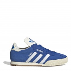 Детски маратонки adidas Samba Super Suede Trainers Junior Boys - Blue/White детски,маратонки,детски,маратонки,adidas,samba,super,suede,trainers,junior,boys,blue,white