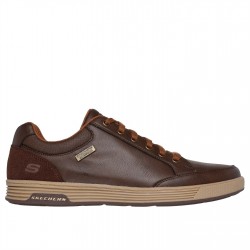 мъжки,маратонки,мъжки,маратонки,skechers,6,eyelet,lace,up,waterproof,sneaker,low,top,trainers,mens,chocolate