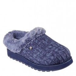 дамски,пантофи,чехли,skechers,keepsakes,ice,angel,mule,slippers,womens,navy,blue