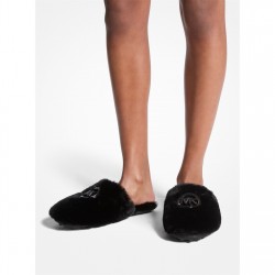 MICHAEL Michael Kors MMK Ada Slipper Ld54 - Black чехли,michael,michael,kors,mmk,ada,slipper,ld54,black