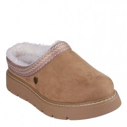 дамски,пантофи,чехли,skechers,keepsakes,lite,full,fit,slippers,womens,chestnut