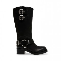 обувки,чехли,steve,madden,eastern,boots,black