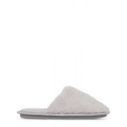 чехли,linea,memory,foam,faux,fur,slipper,grey