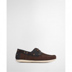 Обувки Barbour Wake Boat Shoes - Brown/Navy NBK обувки,мъжки,обувки,barbour,wake,boat,shoes,brown,navy,nbk