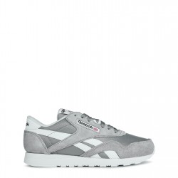 обувки,reebok,classic,nylon,shoes,grey,white