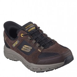 мъжки,маратонки,мъжки,маратонки,skechers,oak,canyon,slip,on,runners,mens,brown