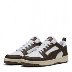 разпродажба,puma,мъжки,маратонки,puma,rebound,v6,low,sn99,white,brown